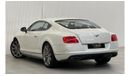 بنتلي كونتيننتال جي تي 2014 Bentley Continental GT Speed W12, Service History, Very Low Kms, GCC