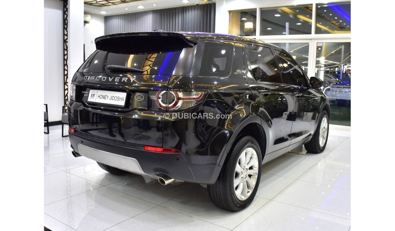 Land Rover Discovery Sport EXCELLENT DEAL for our Land Rover Discovery Sport SE Si4 ( 2015 Model ) in Black Color GCC Specs