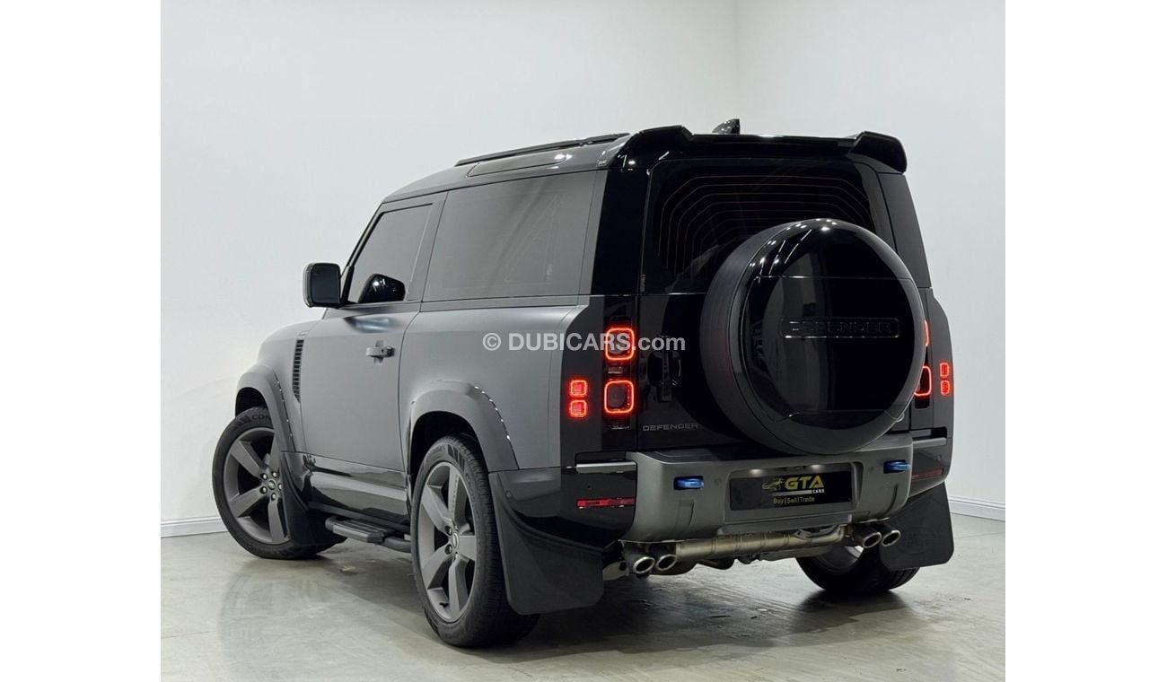 لاند روفر ديفندر P525 90 V8 2023 Land Rover Defender 90 P525 V8, Sep 2027 Land Rover Warranty, Very Low Kms, GCC