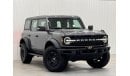 Ford Bronco 2022 Ford Bronco Wildtrak, January 2028 Ford Warranty + Service Pack, Very Low Kms, GCC