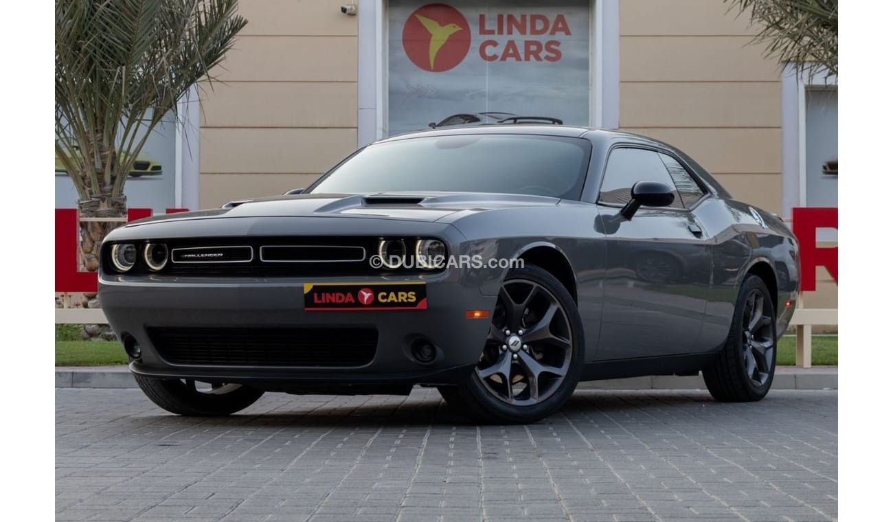 دودج تشالينجر SXT 3.6L Dodge Challenger SXT 2018 GCC under Warranty with Flexible Down-Payment.