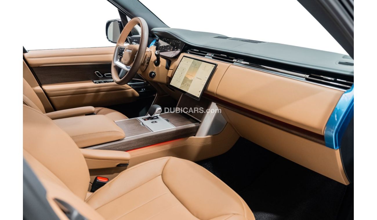 لاند روفر رينج روفر 7 SEATER LWB EDITION | VOGUE SE | TAN INTERIOR | 23 WHEELS | WOOD TOUCH CENTRE CONSOLE