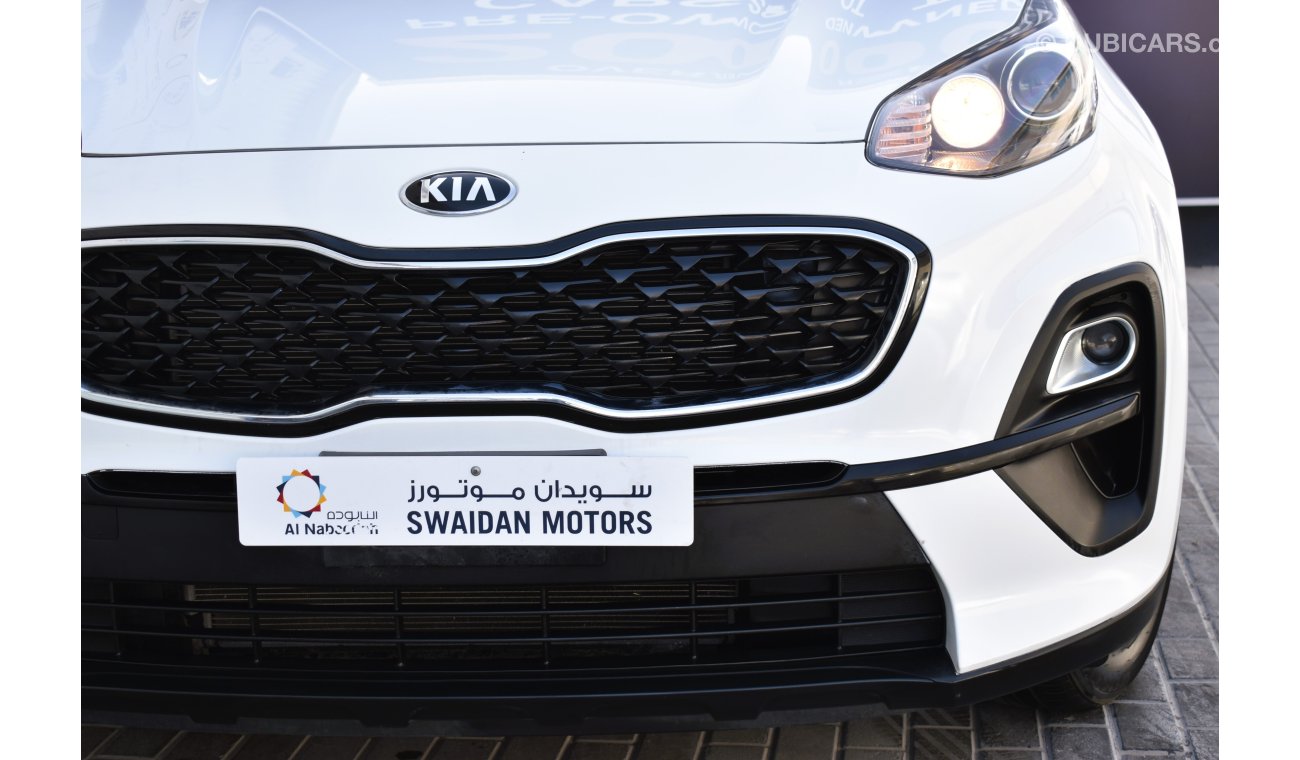 Kia Sportage AED 1199 PM | 2.0L AT 2WD WITH PANORAMIC ROOF GCC DEALER WARRANTY