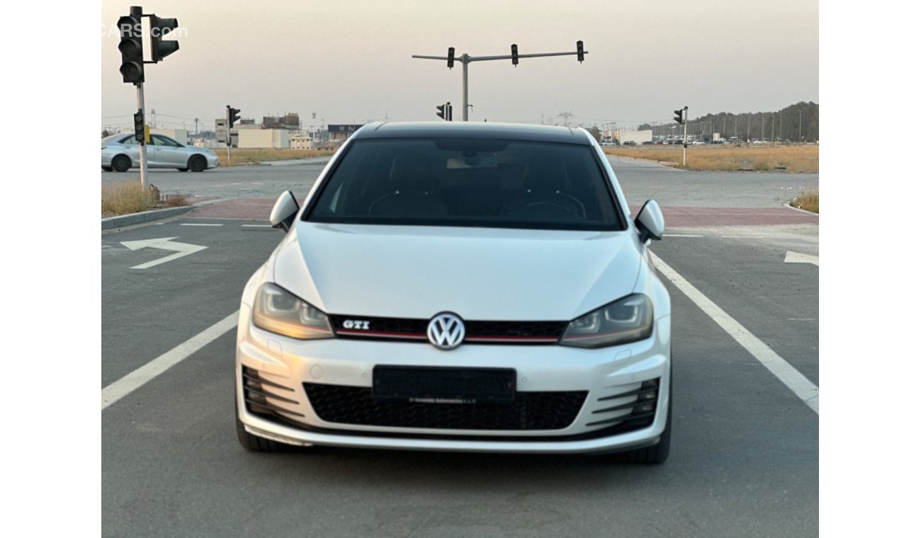 Volkswagen Golf GTI MODEL 2016 GCC CAR PERFECT CONDITION INSIDE AND OUTSIDE FULL OPTION PANORAMIC ROOF