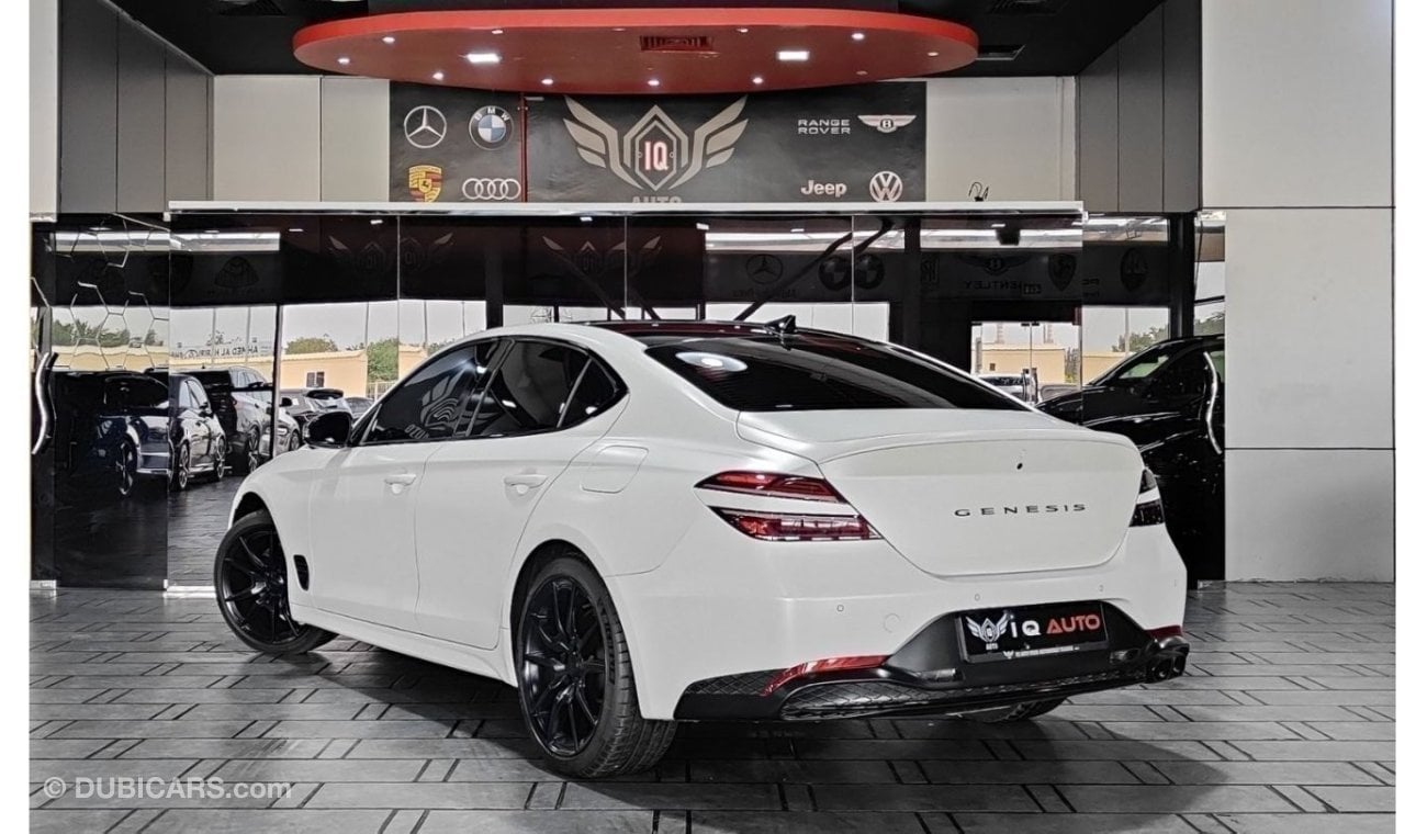 Genesis G70 AED 2,300 P.M | 2023 GENESIS G70 | PLATINUM | AGENCY WARRANTY | SERVICE CONTRACT | GCC | SUNROOF