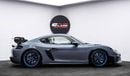 Porsche 718 Cayman GT4 RS Weissach 2022 - GCC - Under Warranty