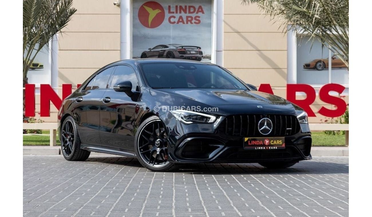 مرسيدس بنز CLA 45 AMG Mercedes-Benz CLA45 AMG S 2021 GCC under Agency Warranty and Service Contract with Flexible Down-Pay