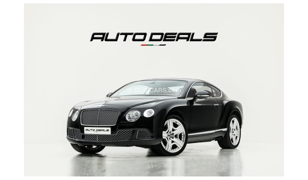 Bentley Continental GT | GCC - Extremely Low Mileage - Perfect Condition | 6.0L W12