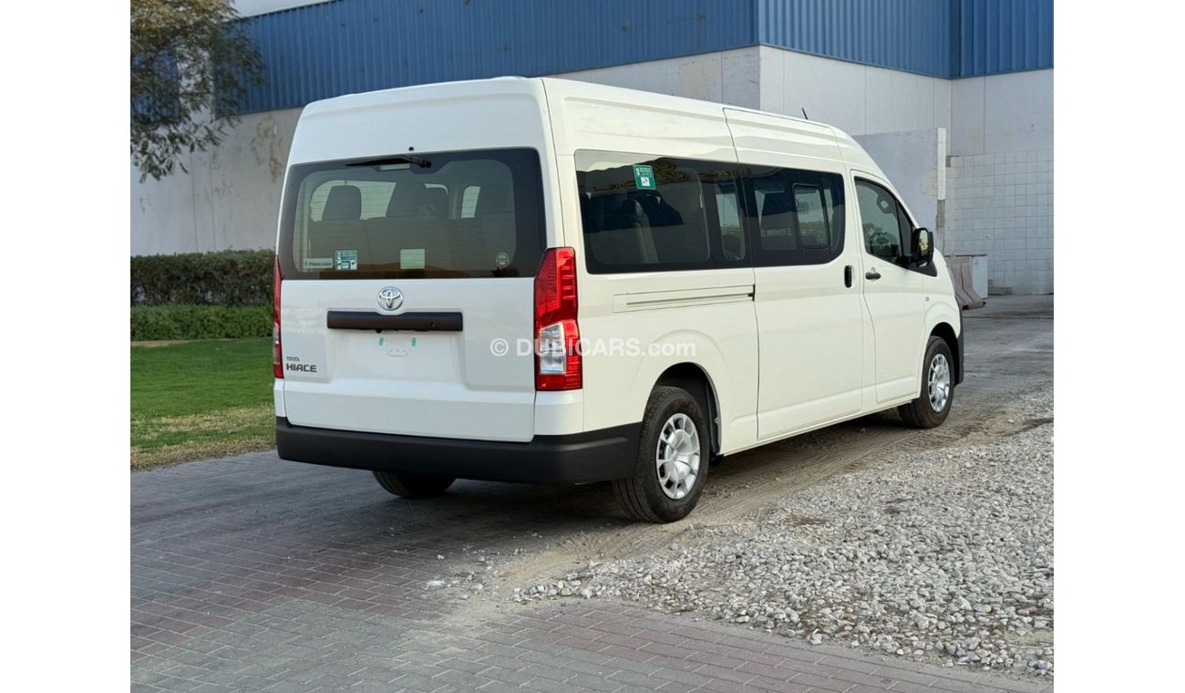 تويوتا هاياس 2025 Toyota Hiace DX 13-Seater 3.5L V6 Petrol A/T RWD (3-Point Seatbelts) Only For Export