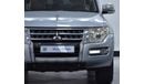 Mitsubishi Pajero EXCELLENT DEAL for our Mitsubishi Pajero ( 2015 Model ) in Silver Color GCC Specs