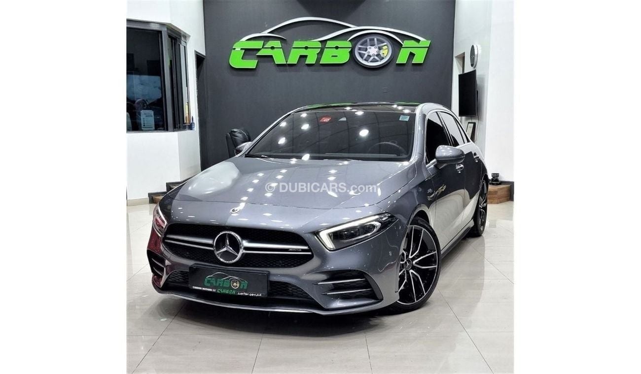 Mercedes-Benz A 35 AMG Premium + MERCEDES A35 AMG 2021 GCC STILL DEALER WARRANTY FOR 139K AED