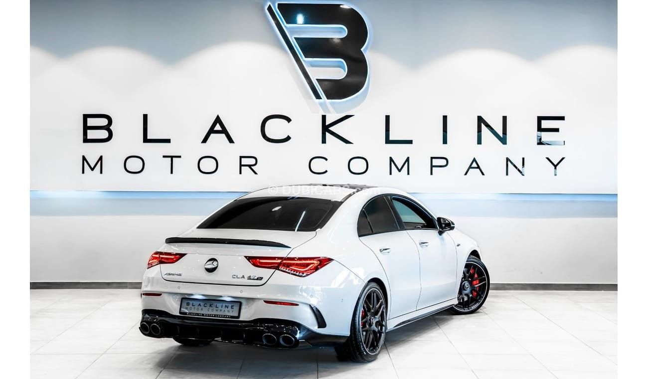 مرسيدس بنز CLA 45 S  AMG 2021 Mercedes AMG CLA 45s AMG, 1 Year Comprehensive Warranty, Service History, GCC