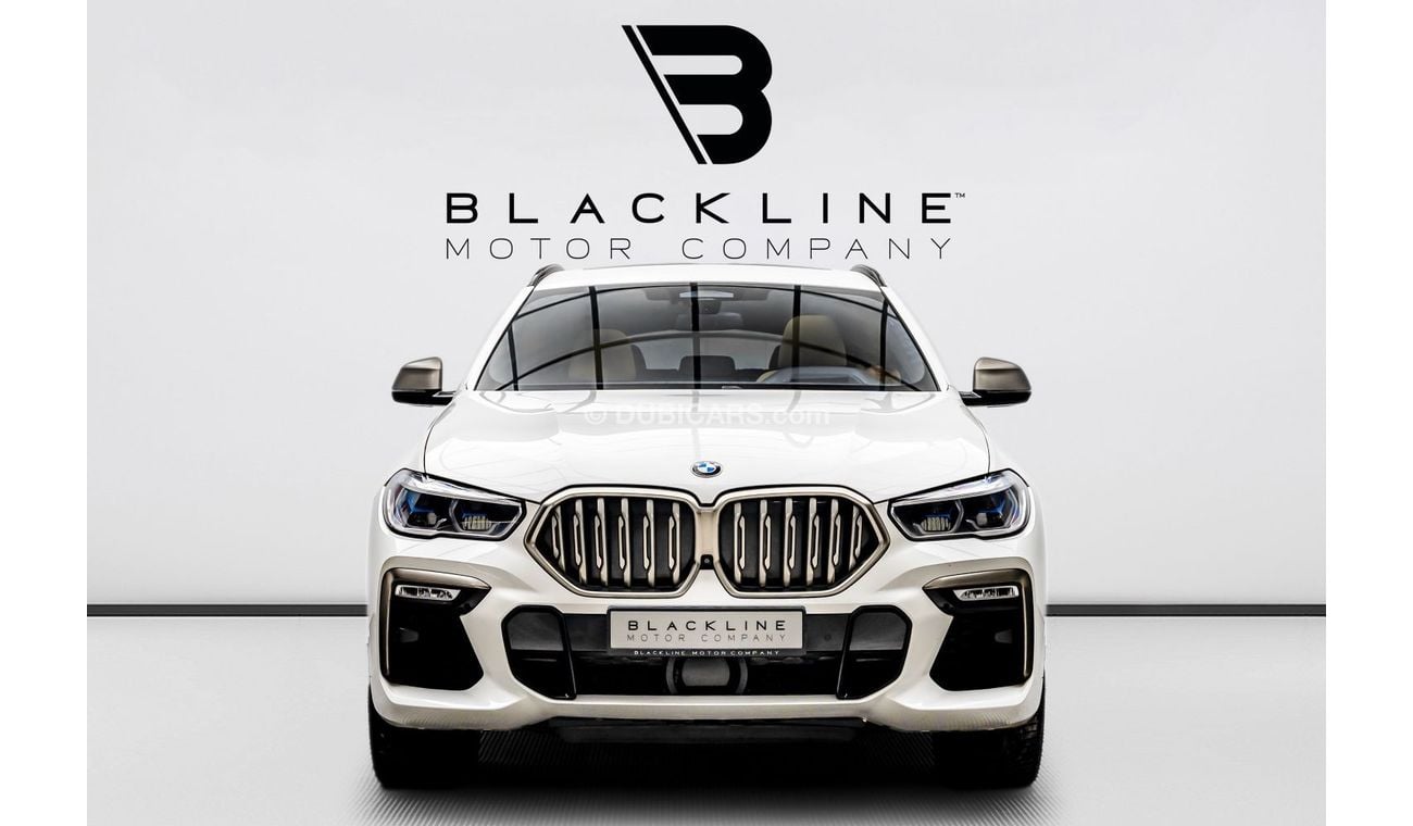 بي أم دبليو X6 M50i 4.4L 2020 BMW X6 M50i, BMW Warranty + Service Contract, Low KMs, GCC