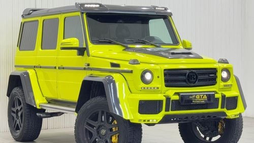 مرسيدس بنز G 500 4X4² 2016 Mercedes G500 4x4 Squared Brabus, Service History, Excellent Condition GCC