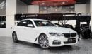 BMW 530i AED 1,800 P.M | 2017 BMW 530i M SPORT 2.0 L | UNDER WARRANTY | SUNROOF