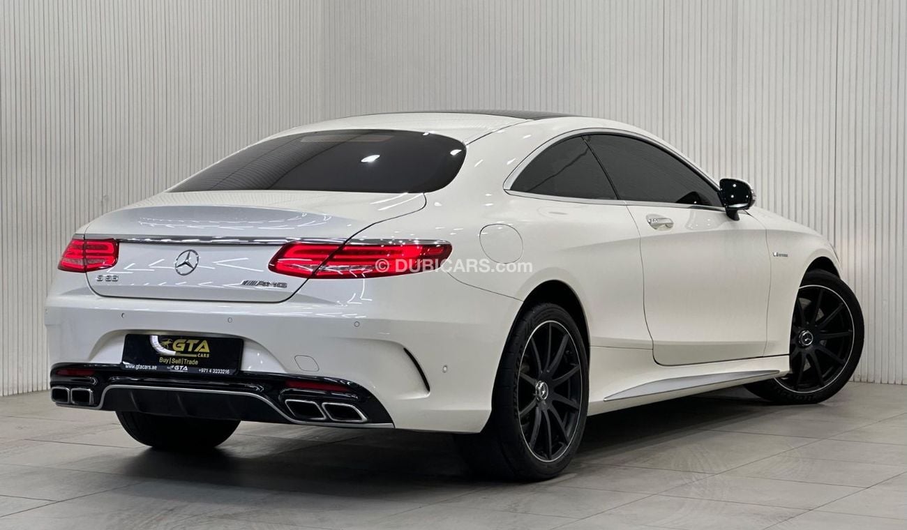 Mercedes-Benz S 63 AMG Std 5.5L 2015 Mercedes-Benz S63 AMG Coupe, Excellent Condition, Service History, GCC