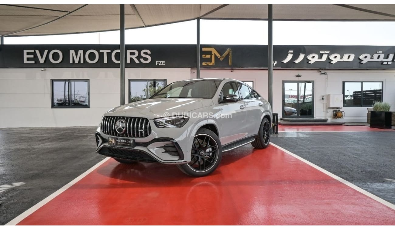 مرسيدس بنز GLE 53 AMG كوبيه باقة تجميل جديدة*(AMG، ليلاً، ركن السيارة، راحة، ذاكرة، كروم)* HUD* 360* بانوراما* إضاءة محيطة* بورم