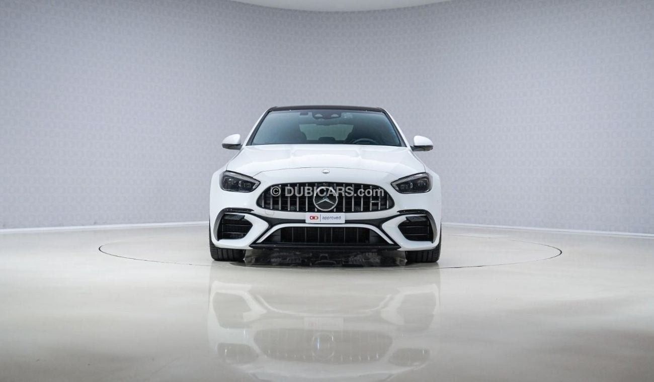 مرسيدس بنز C 63 AMG C63S E Performance - 2 Years Approved Warranty - Approved Prepared Vehicle