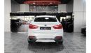 BMW X6 35i M Sport AED 1,300 P.M | 2017 BMW X6 M-SPORT | UNDER WARRANTY | GCC | 3.0L | SUNROOF