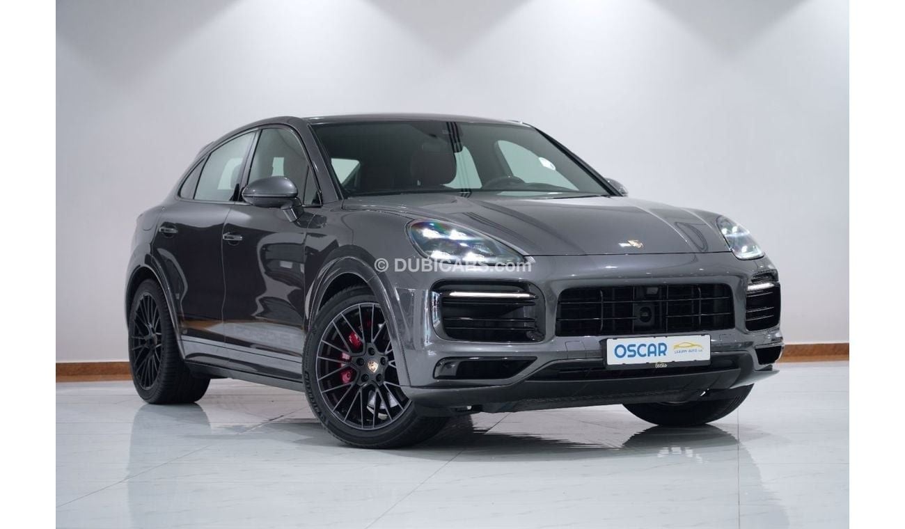 Porsche Cayenne GTS 4.0L (455 HP) Porsche Cayenne GTS 2021 | Grey with Red Leather Interior | 34,000 KM | Gcc Full D