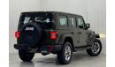 Jeep Wrangler Unlimited Sahara 3.6L 2022 Jeep Wrangler Unlimited Sahara, Aug 2027 Jeep Warranty, Full Jeep Service