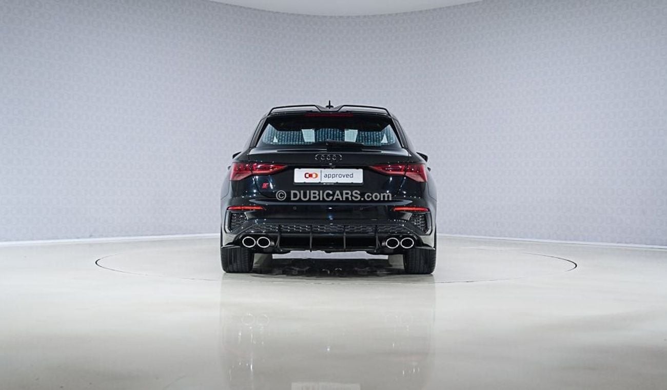 Audi S3 TFSI quattro 2.0L Hatchback A3 Sportback - AED 3,857 P/M - Warranty till 11/2026