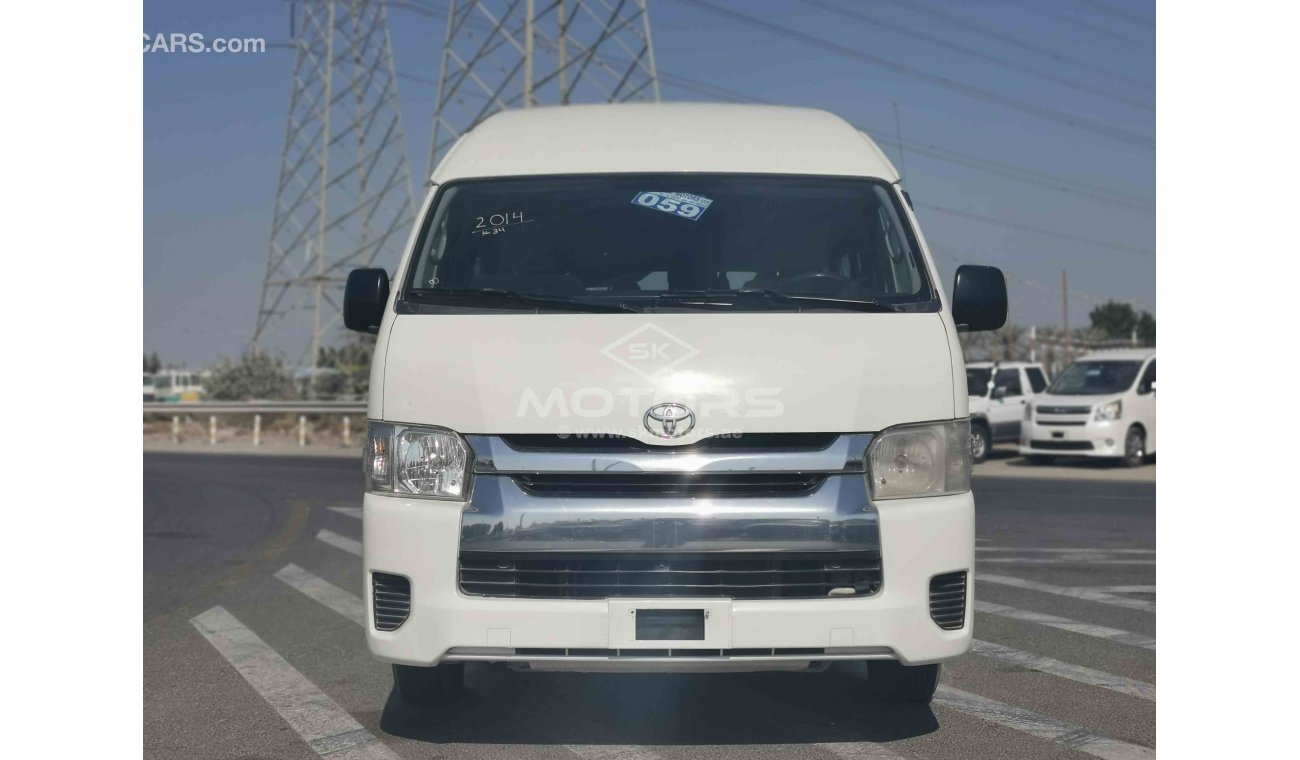 تويوتا هاياس HIGHROOF 2.7L PETROL, 15" ALLOY WHEELS, POWER STEERING (LOT # 515)