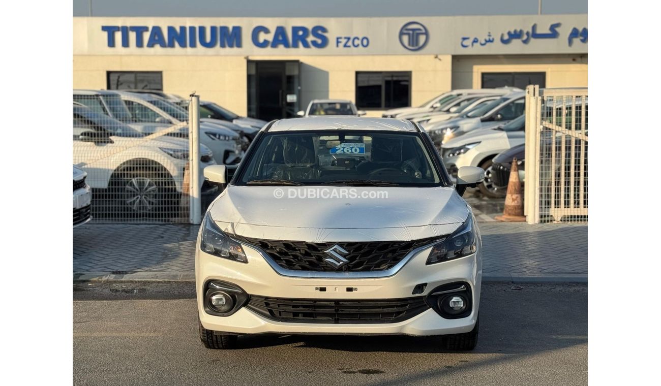 سوزوكي بالينو 1.5L Petrol GCC Specs 2025 under Service Warranty @ 52999 AED