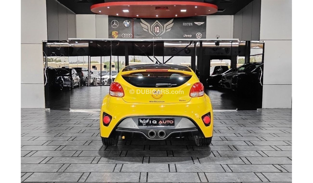 Hyundai Veloster AED 850 P.M | 2016 HYUNDAI VELOSTER TURBO 1.6L | GCC | PANORAMIC ROOF