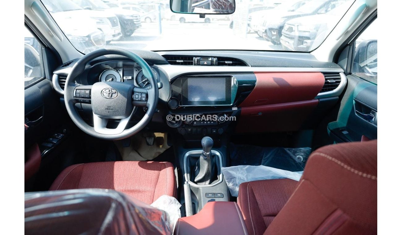 تويوتا هيلوكس TOYOTA HILUX 2.7 MT FULL OPTION WITHOUT PUSH START WHITE 2025