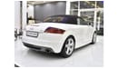 Audi TT EXCELLENT DEAL for our Audi TT S-Line TFSi ( 2014 Model ) in White Color GCC Specs