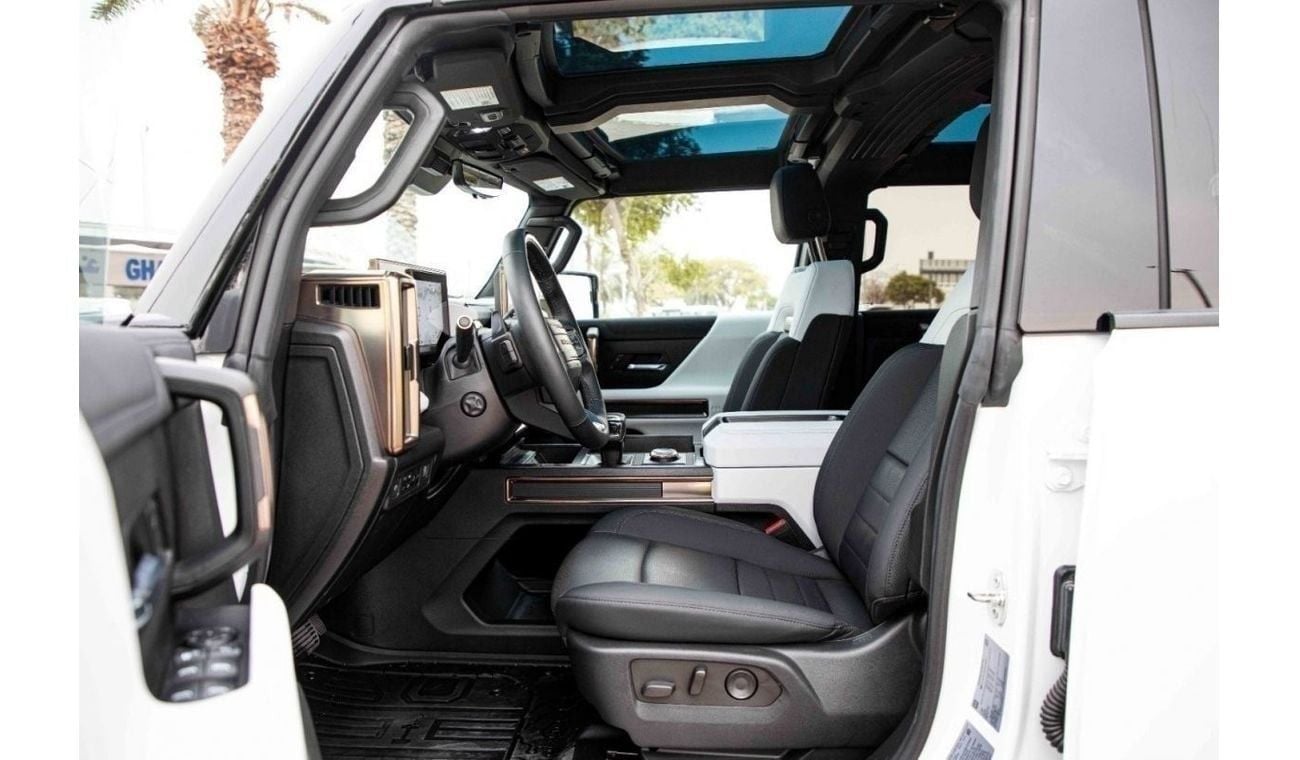 جي أم سي همر EV 2022 GMC Hummer EV Pick Up Edition1 - White inside black & white | Export Only