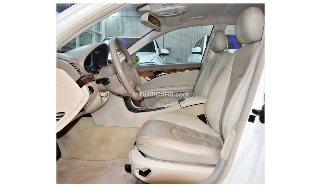 مرسيدس بنز E 320 EXCELLENT DEAL for our Mercedes Benz E320 ELEGANCE ( LIMOUSINE ) 2003 Model!! in White Color! GCC Sp