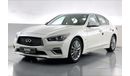 إنفينيتي Q50 Premium / Luxe | ضمان مجاني لمدة عام | 0 دفعة أولى