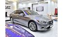 Infiniti Q50 EXCELLENT DEAL for our Infiniti Q50 ( 2023 Model ) in Grey Color GCC Specs