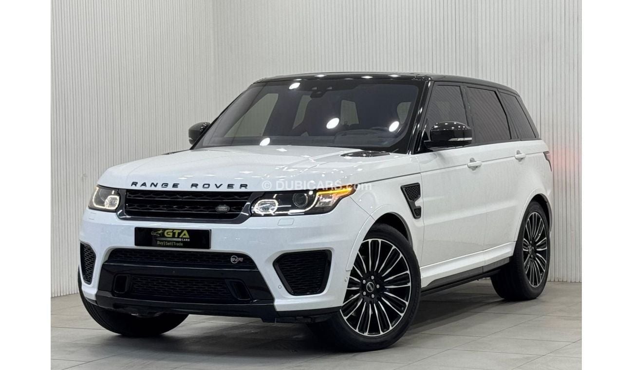 Land Rover Range Rover Sport SVR 5.0L (575 HP) 4WD 2017 Range Rover Sport SVR, Warranty, Service History, Carbon Fiber Package, G