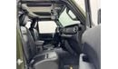 Jeep Wrangler Unlimited Sahara 3.6L 2022 Jeep Wrangler Unlimited Sahara, Aug 2027 Jeep Warranty, Full Jeep Service