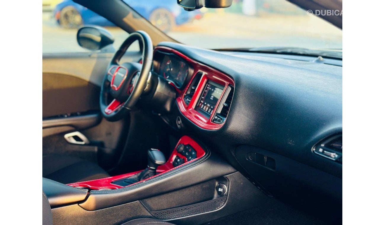 Dodge Challenger RT | Monthly AED 1580/- | 0% DP | Touch Screen | Cruise Control | Paddle Shifters | # 15457