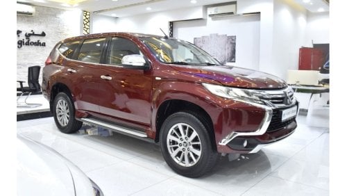 Mitsubishi Montero EXCELLENT DEAL for our Mitsubishi Montero Sport ( 2017 Model ) in Burgundy Color GCC Specs