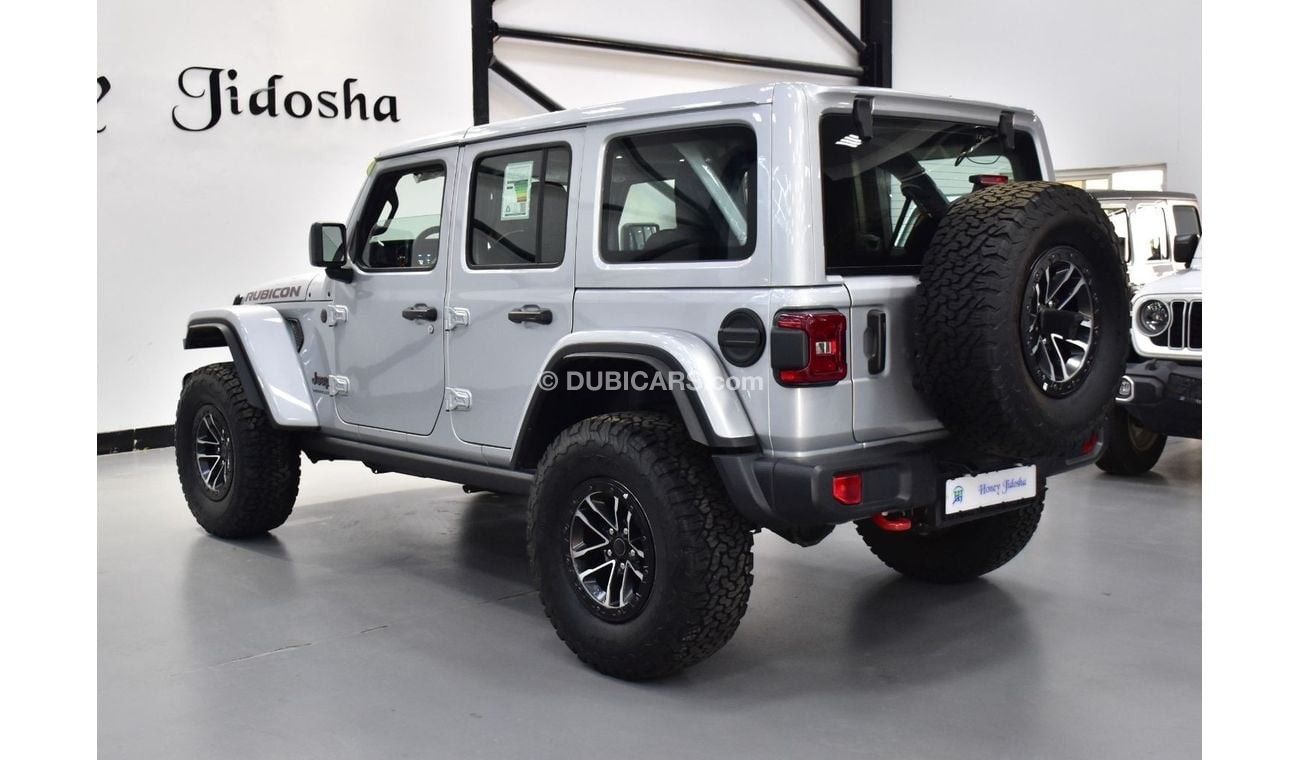 Jeep Wrangler EXCELLENT DEAL for our Jeep Wrangler Unlimited Rubicon 2.0L ( 2024 Model ) in Silver Color GCC Specs