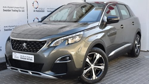 Peugeot 3008 AED 1199 PM | 1.6 TC AT GT LINE GCC MANUFACTURER WARRANTY 2026 OR 100K KM