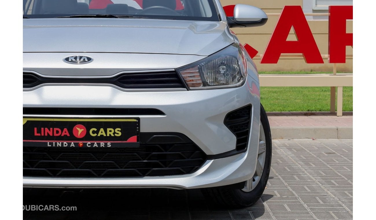 Kia Rio Kia Rio 2021 GCC under Agency Warranty with Flexible Down-Payment.