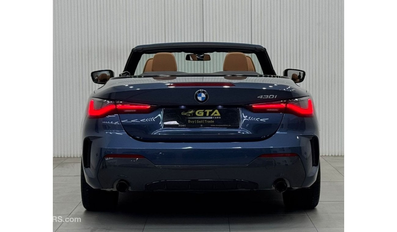 بي أم دبليو 430i M سبورت Pro 2021 BMW 430i M-Sport Convertible, June 2026 BMW Warranty + Service Pack, Very Low Kms,