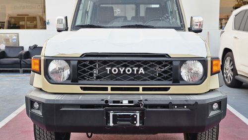 تويوتا لاند كروزر هارد توب 2024 TOYOTA LAND CRUISER HARDTOP 71SERIES 2.8L DIESEL A/T CAPSULE WITH DVD+CAMERA, DIFF LOCK, WINCH 