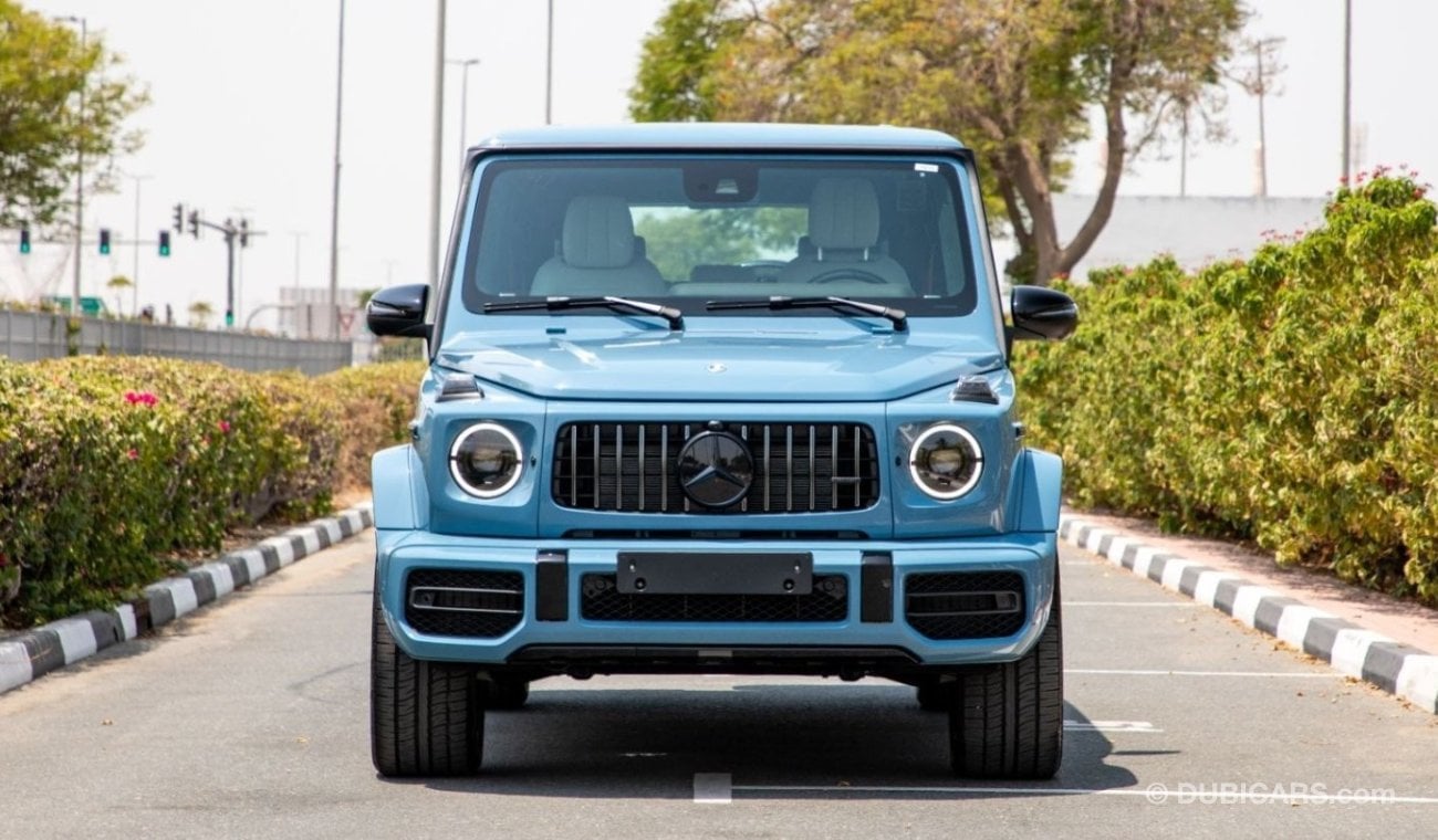 مرسيدس بنز G 63 AMG Manufaktur.DBL Night Package. German/2024. ChinaBlue. Local Registration +10%