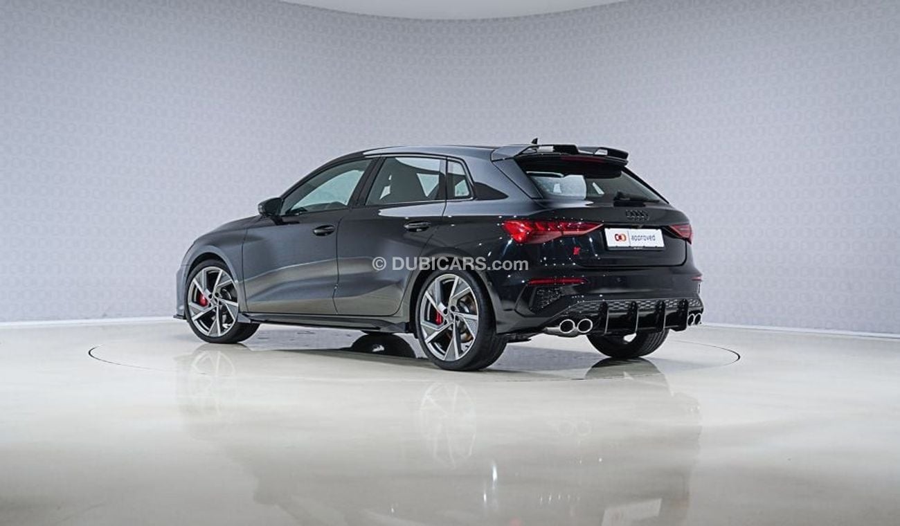 Audi S3 TFSI quattro 2.0L Hatchback A3 Sportback - AED 3,857 P/M - Warranty till 11/2026