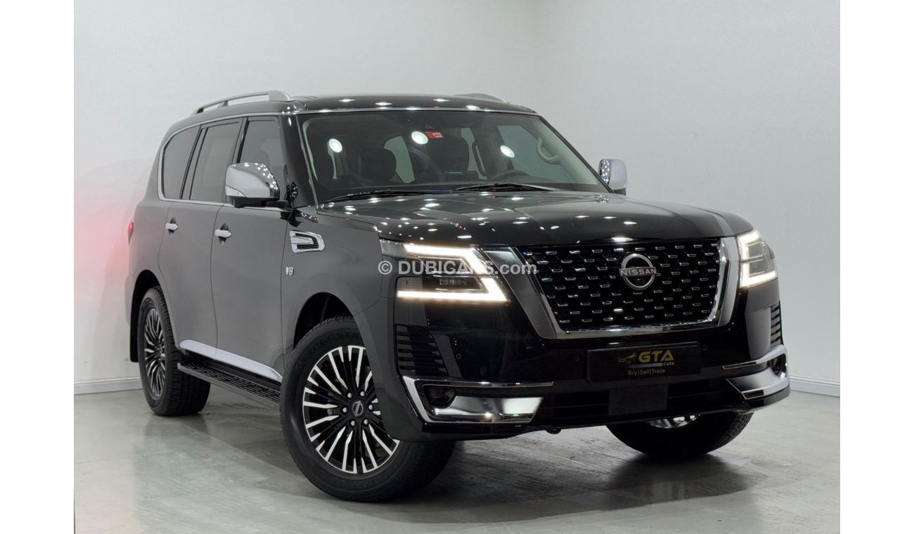 Nissan Patrol LE Platinum 5.6L 2022 Nissan Patrol Platinum 70th Anniversary, Nissan Warranty + Service Pack, Full