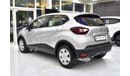 Renault Captur EXCELLENT DEAL for our Renault Captur ( 2019 Model ) in Silver Color GCC Specs