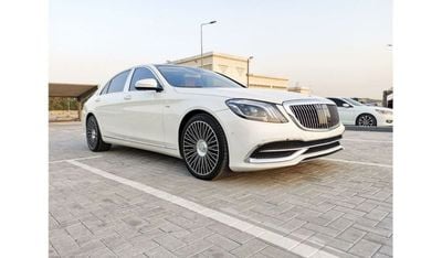 مرسيدس بنز S 550 Mercedes Benz S-550 (4Matic) ( Maybach KIT ) - 2015- White