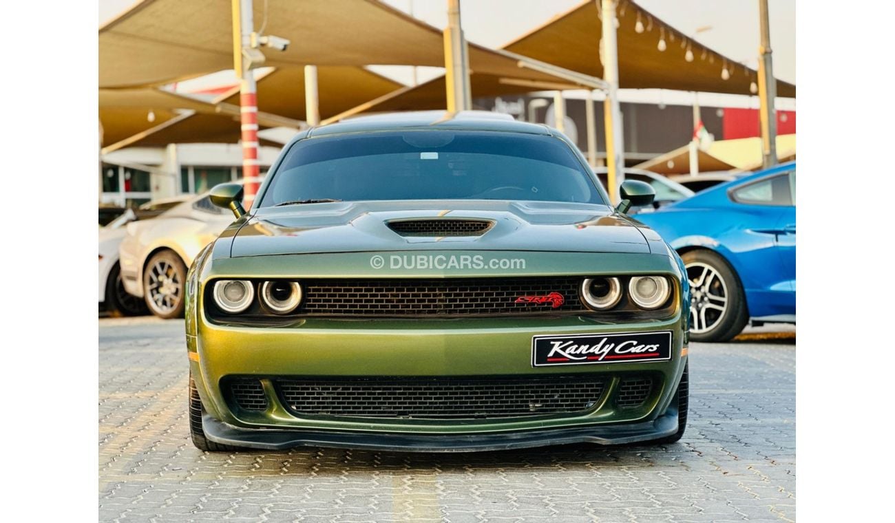 دودج تشالينجر R/T 5.7L (375 HP) | Monthly AED 1100/- | 0% DP | Sunroof | Widebody Kit | Touch Screen | # 87661